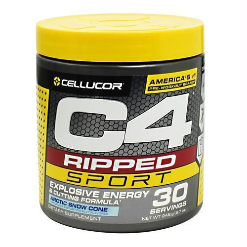 Cellucor 6550177 246 g C4 Ripped Sport Arctic Snow Cone - 30 Servings