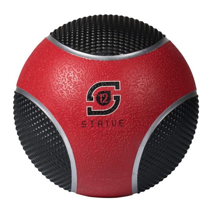Century 24951P-019812 12 lbs Strive Power Grip Ball - Red