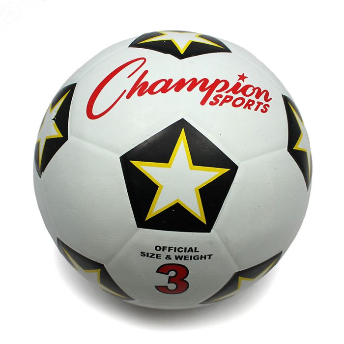 Champion Sports CHSSRB3BN No.3 Champion Soccer Ball