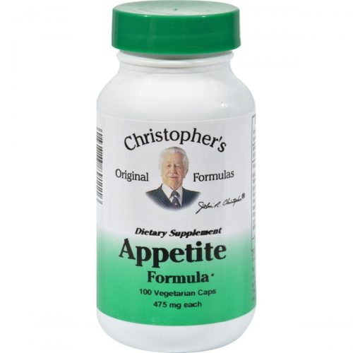 Dr. Christophers Formulas HG0611590 475 mg Appetite Formula 100 Vegetarian Capsules