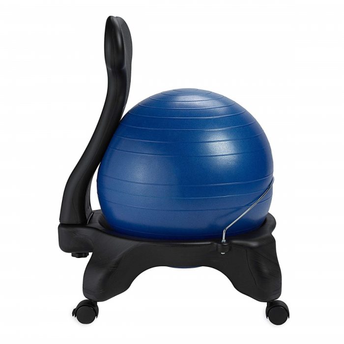 Gaiam 558865 52 Cm Classic Balance Ball Chair Blue