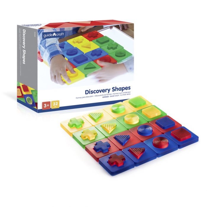 Guidecraft Z1520 Discovery Shapes - 3 Plus Age - 32 Pieces