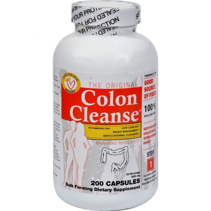 Health Plus HG0485219 The Original Colon Cleanse - 200 Capsules