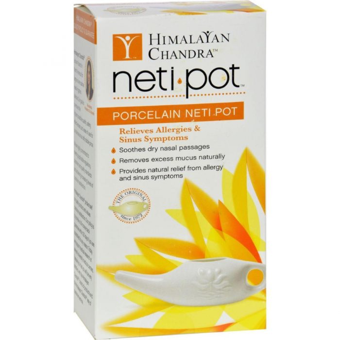 Himalayan Institute Press HG0624510 Neti Wash Ceramic Neti Pot