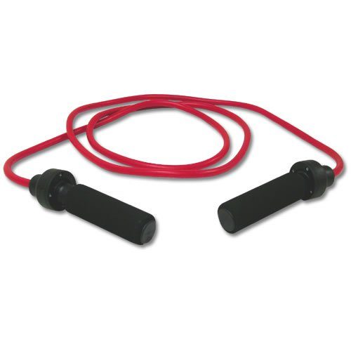 Sport Supply Group 1024135 1 lb. Weighted Jump Rope Red